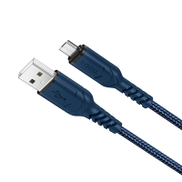 Кабель X59 USB Micro USB1M 2.4A HOCO син