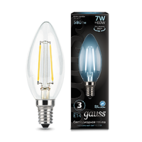 Лампа Gauss LED Fil Cand E14 7W 4100К