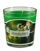 Свеча аромат. в стакане Лемонграсс