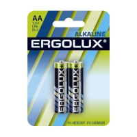 Батареика Ergolux LR6 Alk(бл 2шт)