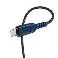 Кабель X59 USB Micro USB1M 2.4A HOCO син