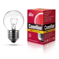 Лампа шар Camelion 60/D/CL/E27 (проз)