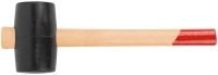 Киянка резиновая. деревянная ручка 50 мм