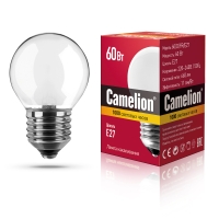 Лампа шар Camelion 60/D/FR/E27 (мат)