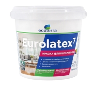 Краска интерьер Eurolatex7 б/снеж 1.3кг