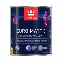 Краска EURO MATT 3 A 0.9л