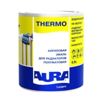 Эмаль акр. д/радиатор LuxproThermo 0.9 л