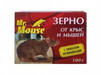 Приманка зерновая 100гр Mr.Mouse