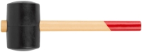 Киянка резиновая. деревянная ручка 90 мм