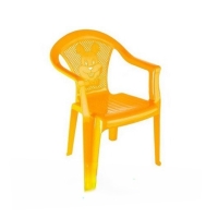 Кресло Малыш пластик желтыи