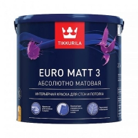 Краска EURO MATT 3 A 2.7л