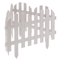 Забор декор Ренессанс 45х300см белыи