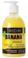 Крем мыло жидкое Банан Delicare 500Ммл