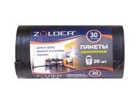 Пакеты д/мусора ZOLDER 30 л 20 шт 20мкм