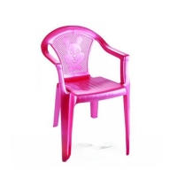 Кресло Малыш пластик розовыи