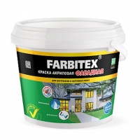 Краска фасадная акриловая 3 кг Farbitex