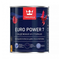 Краска EURO POWER 7 A мат 0.9л
