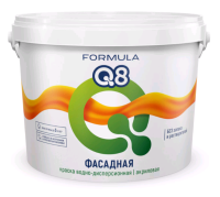 Краска Formula Q8 фасадная белая 1.4кг