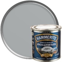Краска Hammerite гладк Серебристая 0.5л