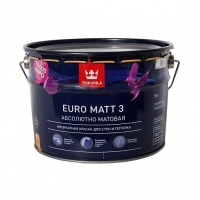 Краска EURO MATT 3 A 9л
