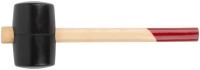 Киянка резиновая. деревянная ручка 65 мм