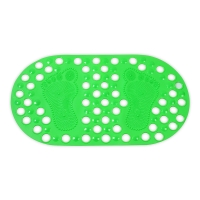 Ковер резиновыи Лапки 66х36 (зеленыи)