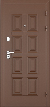 Дверь ВИНТЕР 100-2050/980/ L Дуб беленыи