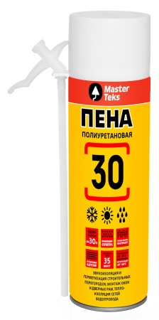 Пена MASTERTEX 30 бытовая (РОССИЯ)