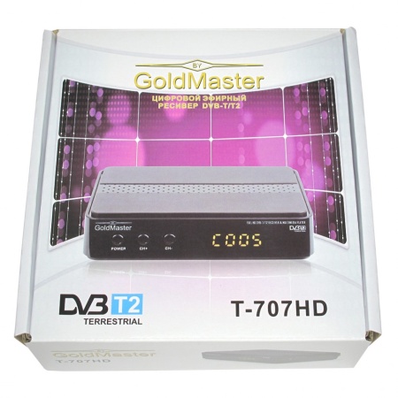 Приставка цифровая Gold Master T707HD