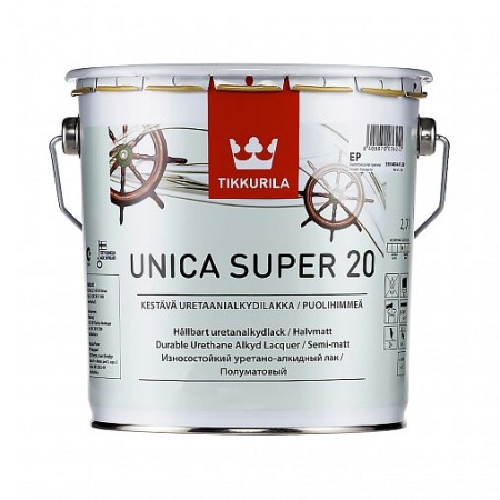Лак UNICA SUPER 20 EP п/мат 2.7л